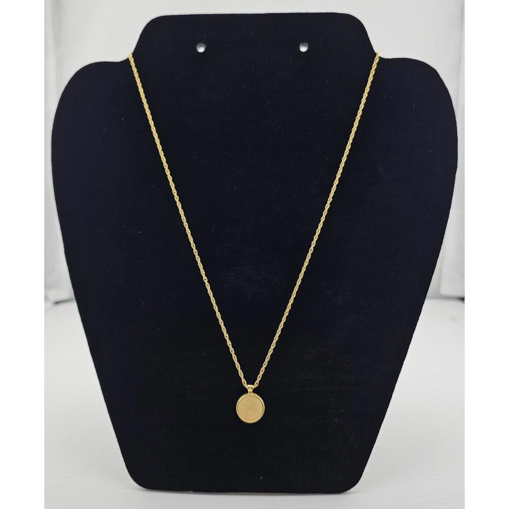 Madewell Circle Pendant Necklace